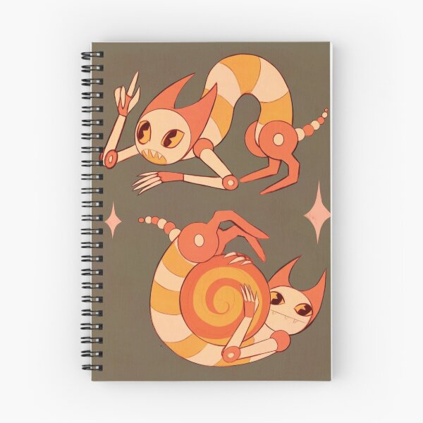 Item preview, Striped Snail Cat Creature Poses designed and sold by Jantee-Big.