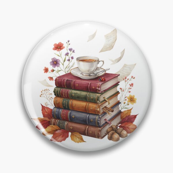 Item preview, Pila de libros designed and sold by ArcticFoxStudio.
