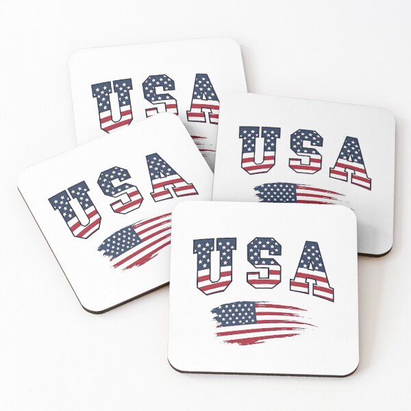 Item preview, USA Football Fan Cartoon Sticker | American Soccer Supporter designed and sold by aminesez22.