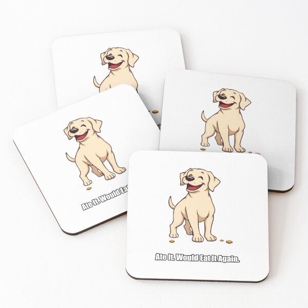 Item preview, Labrador Sticker - Ate It Would Eat It Again - Funny Lab Gift designed and sold by pawdrops.