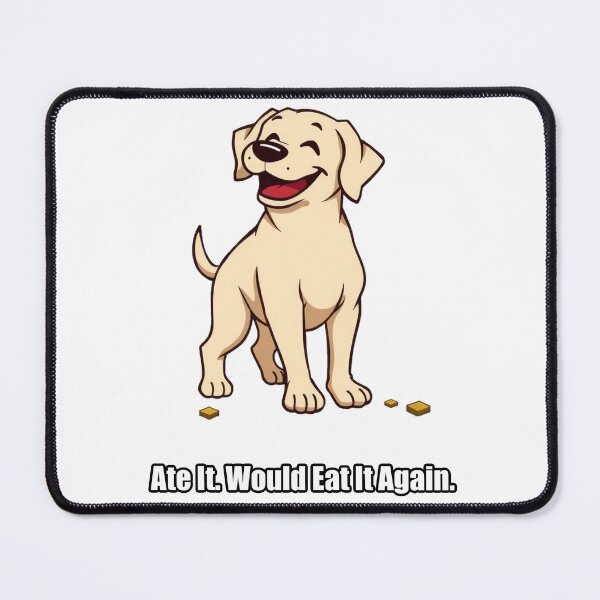 Item preview, Labrador Sticker - Ate It Would Eat It Again - Funny Lab Gift designed and sold by pawdrops.
