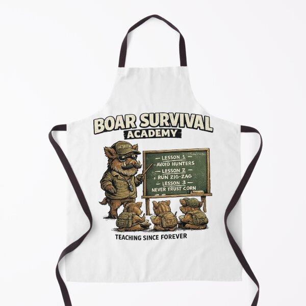 Item preview, Boar Survival Academy designed and sold by C6S5M.