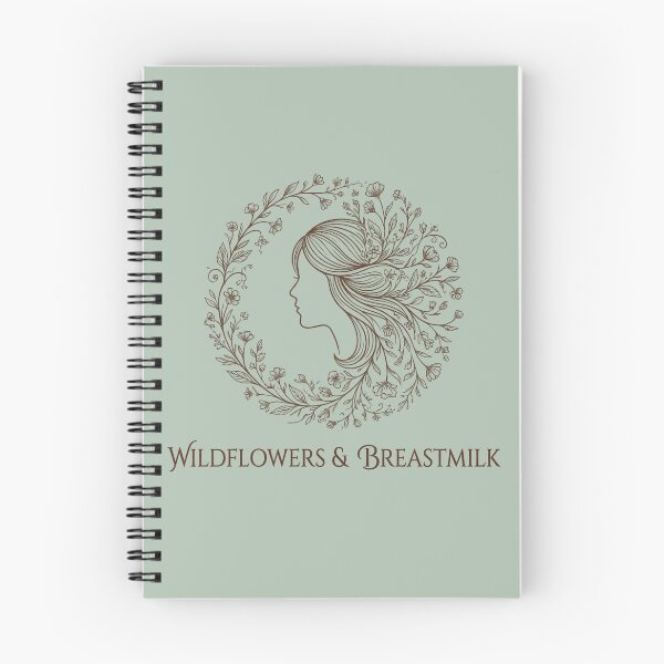 Item preview, Elegant Wildflowers and Breastmilk Lactation Consultant designed and sold by Lucysthoughts.