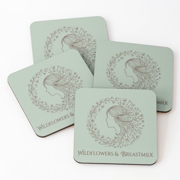 Item preview, Elegant Wildflowers and Breastmilk Lactation Consultant designed and sold by Lucysthoughts.