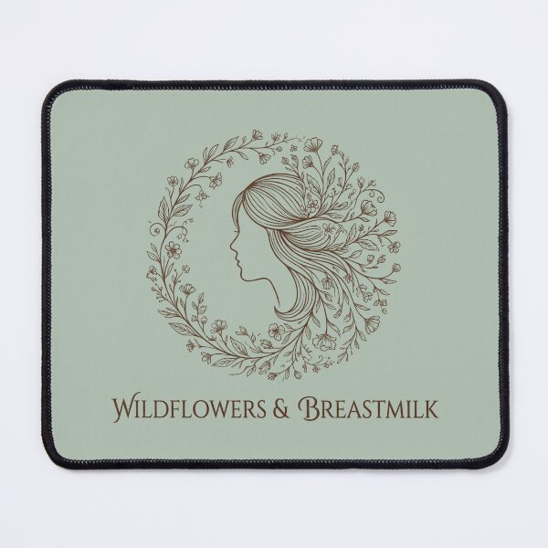 Item preview, Elegant Wildflowers and Breastmilk Lactation Consultant designed and sold by Lucysthoughts.