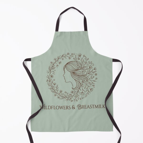 Item preview, Elegant Wildflowers and Breastmilk Lactation Consultant designed and sold by Lucysthoughts.