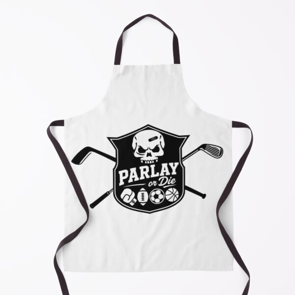 Item preview, Parlay or Die Skull Sports Crest Logo designed and sold by ParlayOrDie.