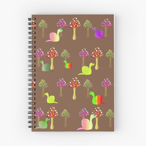 Item preview, Cute Cottagecore Mushrooms And Snails designed and sold by Sartoris Art.