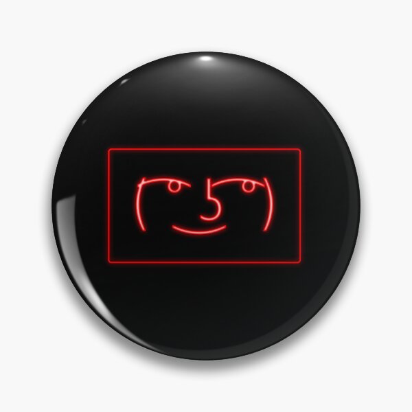 Item preview, Red Neon Lenny Face Glowing Meme Sign designed and sold by Jakub  Seweryn.