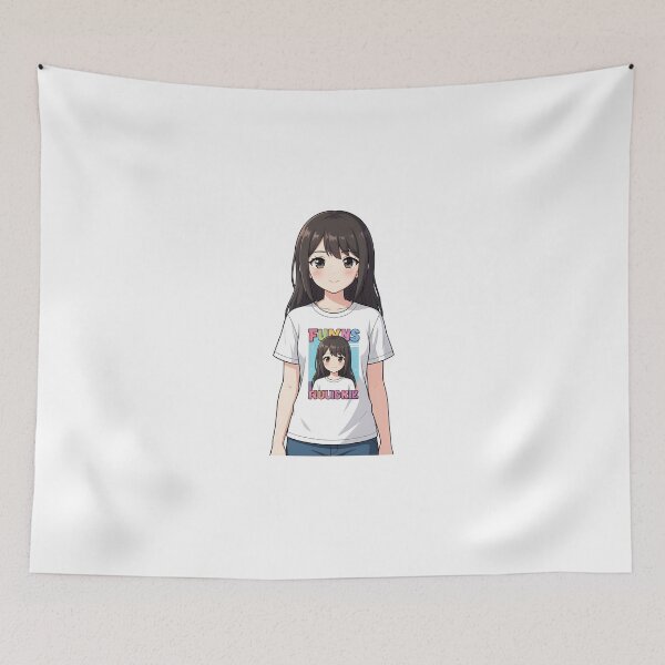 Item preview, Retro Pastel Anime Girl Cute Colorful Waifu Graphic designed and sold by KCasual.