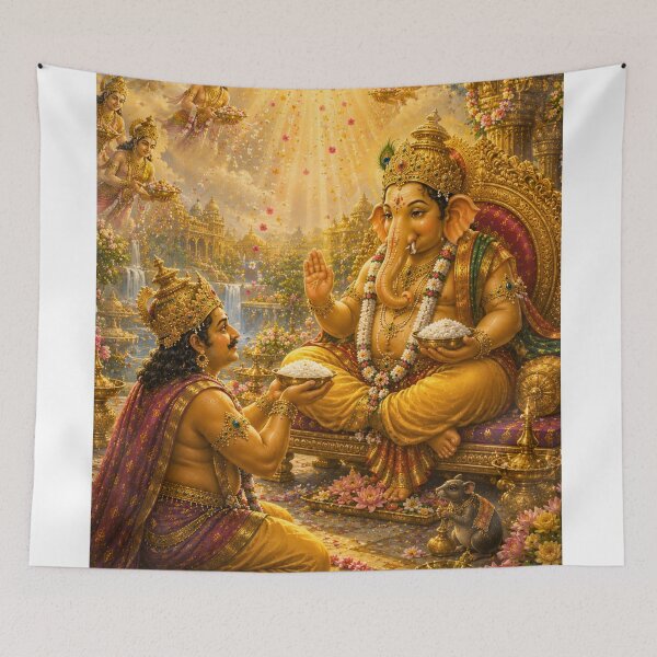Item preview, Ganesha and Kubera Series – The Blessing of Wisdom designed and sold by Homyar.