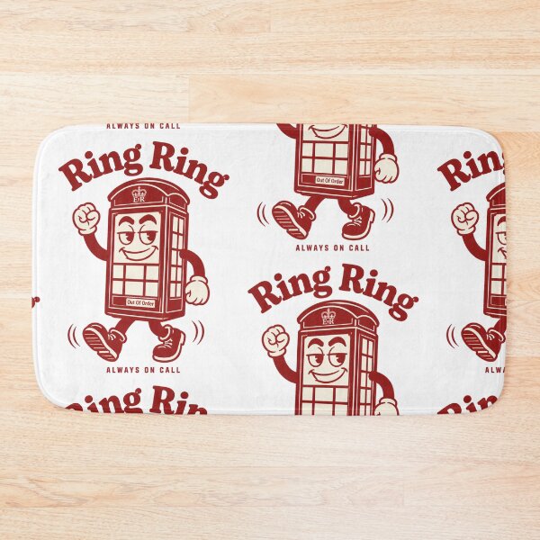 Item preview,  Ring Ring Always On Call - British Phone box Graphic designed and sold by Barcud Designs.