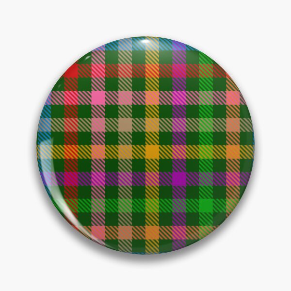 Item preview, Colorful Rainbow Gingham Plaid Design - Green  designed and sold by PatternTitan.