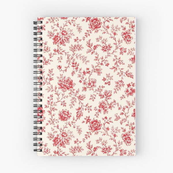 Item preview, Red Toile Floral Pattern Phone Case for Mom | Vintage Botanical Journal for Students | Classic French Country Tote Bag for Teacher | Romantic Red Flower Blanket for Bridesmaid designed and sold by VivaFy.