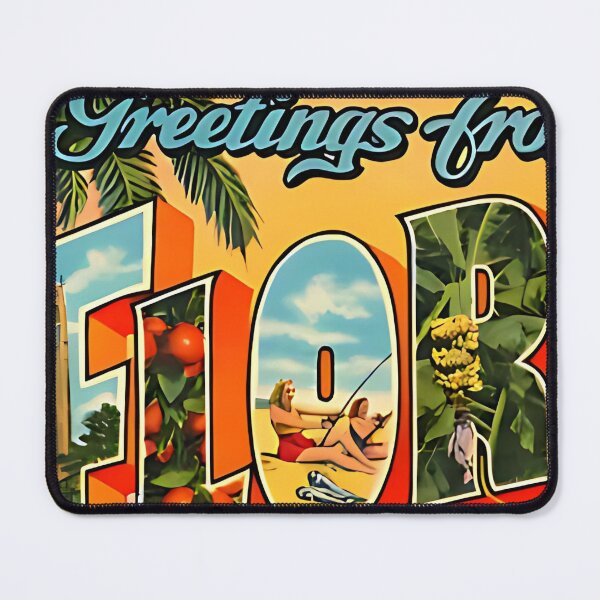 Item preview, FLORIDA POSTCARD designed and sold by Squirrel Adventurous.