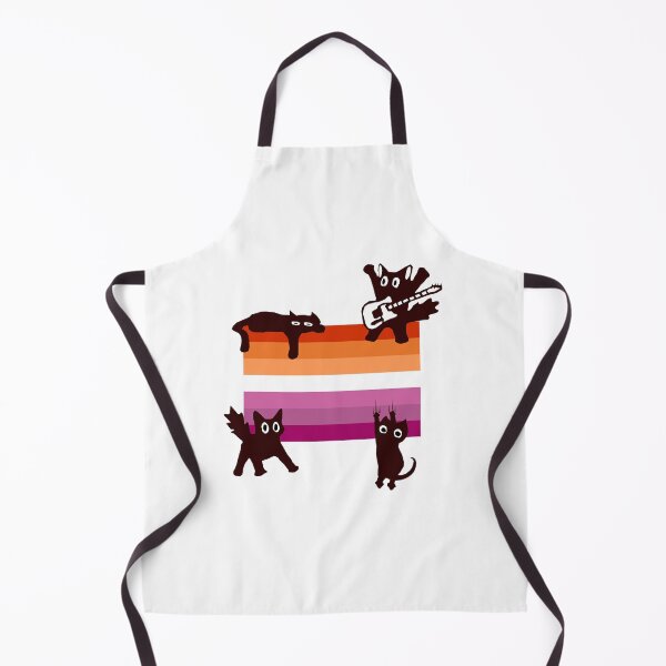 Item preview, Cat Lesbian Flag designed and sold by Tillscreativ.