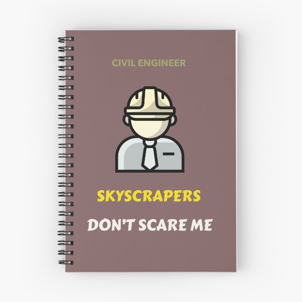 Item preview, Civil Engineer Skyscrapers Don’t Scare Me Funny Engineering T-Shirt designed and sold by lashyor.