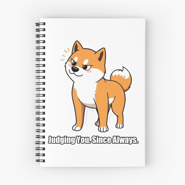 Item preview, Shiba Inu Sticker - Judging You Since Always - Sassy Shiba designed and sold by pawdrops.