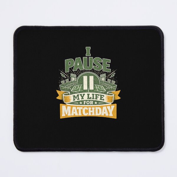 Item preview, I Pause My Life For Matchday Funny Football Fan Vintage Design designed and sold by PunchDrop.