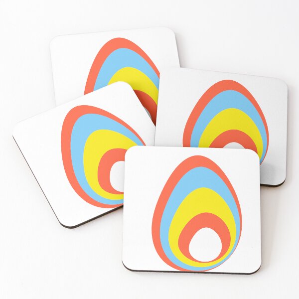 Item preview, colorful crazy concentric Egg  designed and sold by yuu753.
