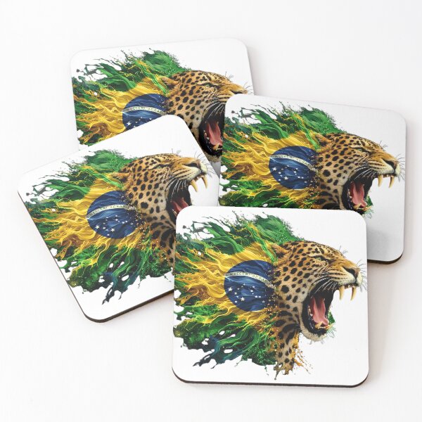 Item preview, Brazil Inspired Football Crest – Green and Gold Championship Badge designed and sold by aminesez22.