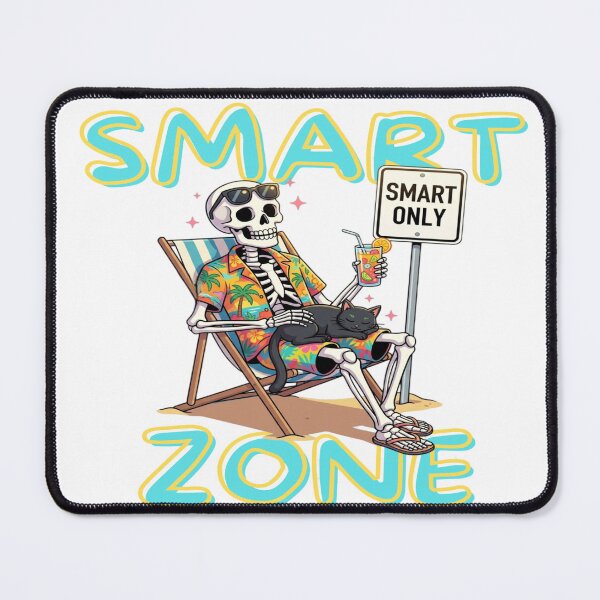 Item preview, Smart Zone – Skeleton Beach Vibes Summer designed and sold by Red Corason ⭐⭐⭐.
