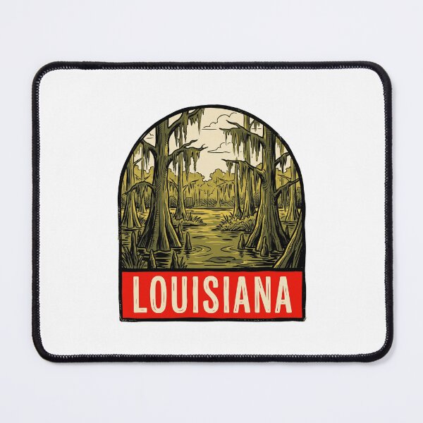 Item preview, Vintage Louisiana Bayou Swamp Retro Travel Design designed and sold by Paper Drip.