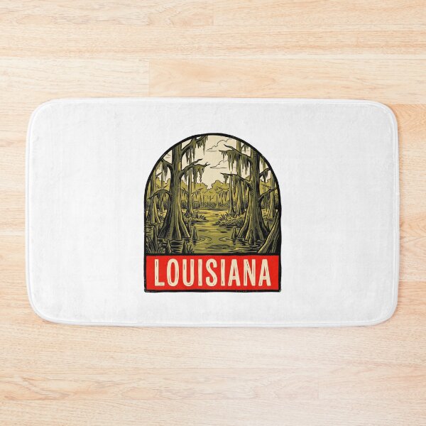 Item preview, Vintage Louisiana Bayou Swamp Retro Travel Design designed and sold by Paper Drip.