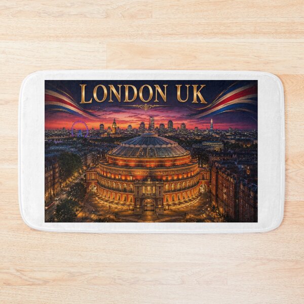 Item preview, London Heritage Iconic Concert Hall – Cinematic Twilight Architectural Edition designed and sold by globetrottergfx.