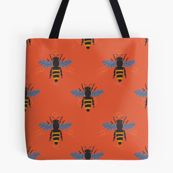 Item preview, Whimsical Bee, Honeycomb & Geometric Colourful Pattern Collection designed and sold by VirtuallyCreativ .