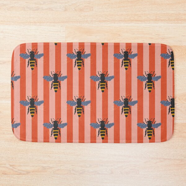 Item preview, Whimsical Bee, Honeycomb & Geometric Colourful Pattern Collection designed and sold by VirtuallyCreativ .