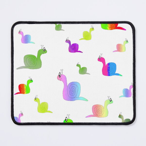 Item preview, Cute Rainbow Snails designed and sold by Sartoris Art.