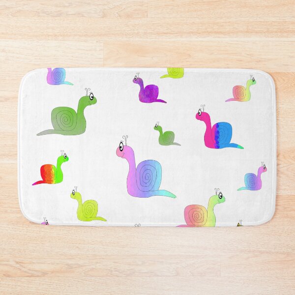 Item preview, Cute Rainbow Snails designed and sold by Sartoris Art.