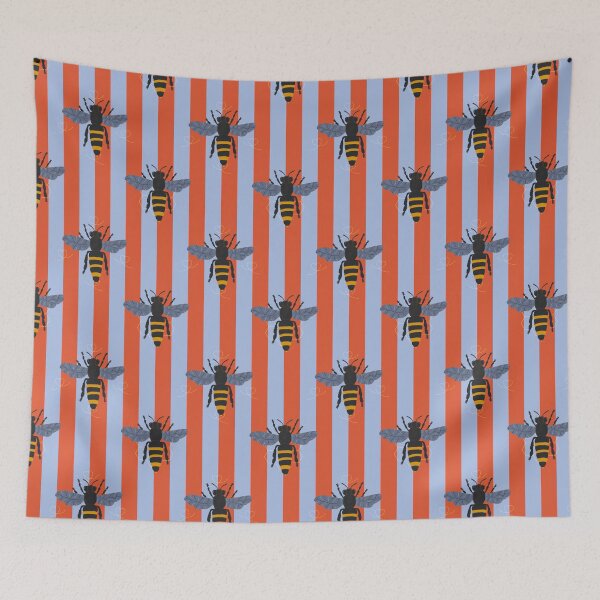 Item preview, Whimsical Bee, Honeycomb & Geometric Colourful Pattern Collection designed and sold by VirtuallyCreativ .