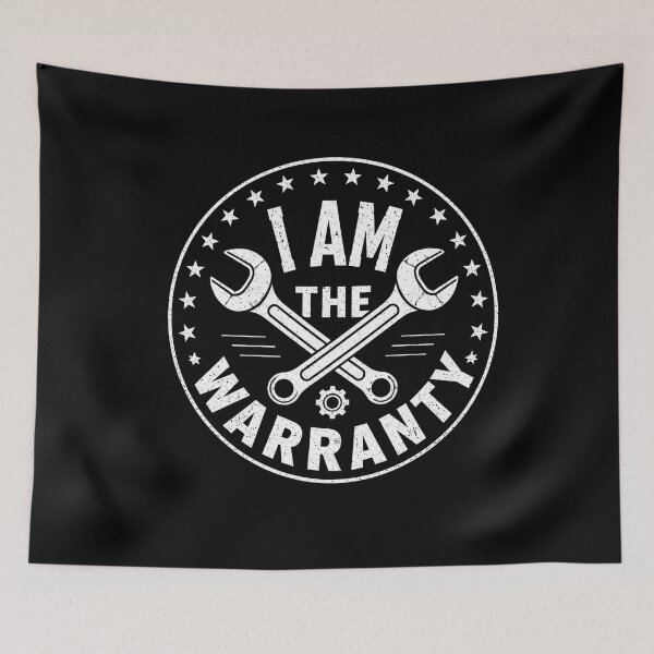 Item preview, Copy of I Am The Warranty Funny Mechanic Design | Automotive Technician Humor | Vintage Wrench Garage Graphic designed and sold by All1style.