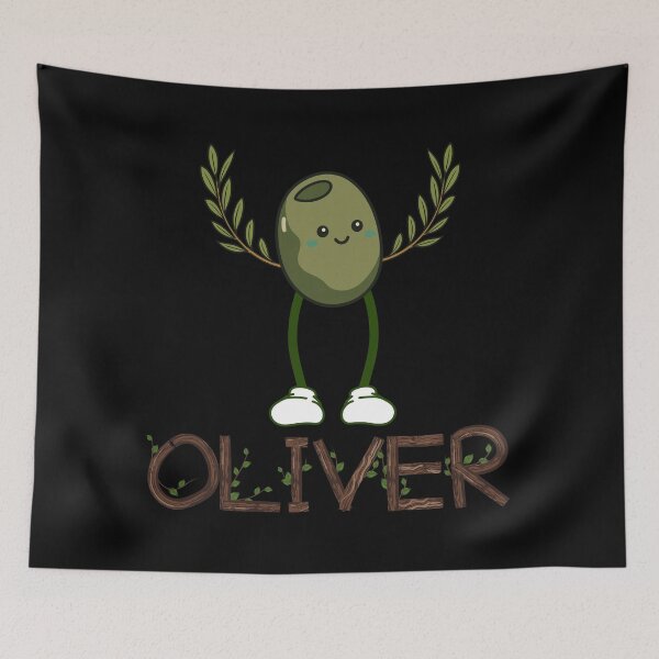 Item preview, Cute Olive Tree-green Oliver Kawaii Cartoon Food Olive Branch  designed and sold by Art IN Pack.