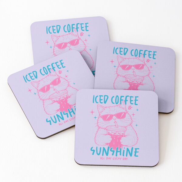 Item preview, Iced Coffee Sunshine How To Develop Healthy Coping Strategies For Stress designed and sold by MalwasBasket.