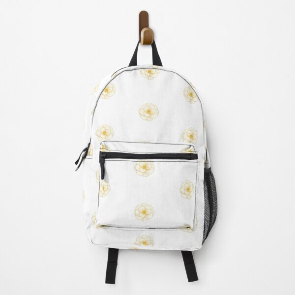Item preview, Minimal Camellia Flower – Elegant Gold Line Botanical Illustration designed and sold by Joyfulfabric.