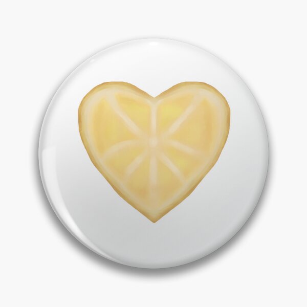 Item preview, Lemonade slice heart designed and sold by estellesmoon.
