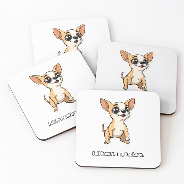 Item preview, Chihuahua Sticker - Full Power Tiny Package - Funny Chi Gift designed and sold by pawdrops.