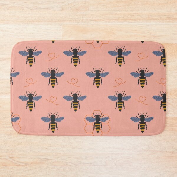 Item preview, Whimsical Bee, Honeycomb & Geometric Colourful Pattern Collection designed and sold by VirtuallyCreativ .