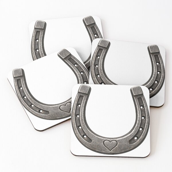 Item preview, Lucky Horseshoe with Heart designed and sold by OTSC.
