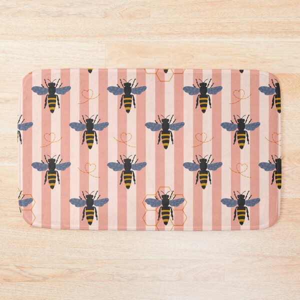 Item preview, Whimsical Bee, Honeycomb & Geometric Colourful Pattern Collection designed and sold by VirtuallyCreativ .