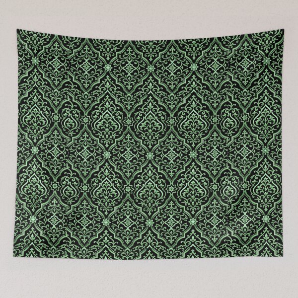 Item preview, Elegant Damask Arabesque Seamless Floral Pattern (V.4b) designed and sold by D-Islamic.