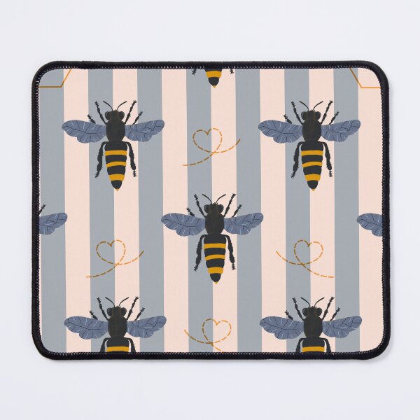 Item preview, Whimsical Bee, Honeycomb & Geometric Colourful Pattern Collection designed and sold by VirtuallyCreativ .