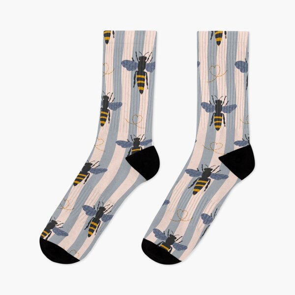 Item preview, Whimsical Bee, Honeycomb & Geometric Colourful Pattern Collection designed and sold by VirtuallyCreativ .