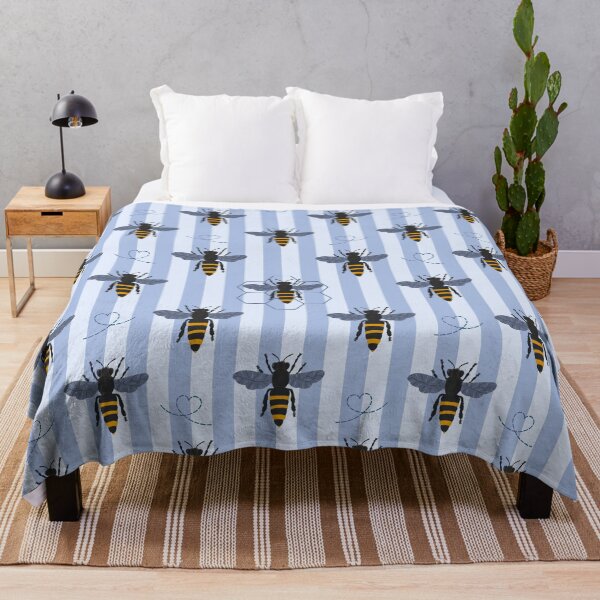 Item preview, Whimsical Bee, Honeycomb & Geometric Colourful Pattern Collection designed and sold by VirtuallyCreativ .