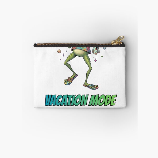 Item preview, Funny Vacation Frog Summer Shirt | Vacation Mode Frog Design designed and sold by GraphicGlowTeesStore.