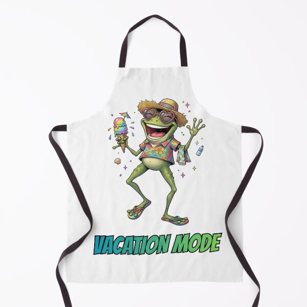 Item preview, Funny Vacation Frog Summer Shirt | Vacation Mode Frog Design designed and sold by GraphicGlowTeesStore.