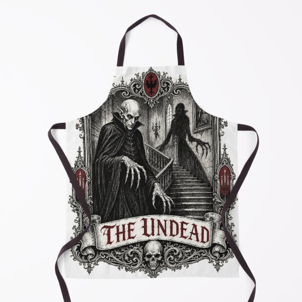Item preview, The Undead - Shadow Vampire Gothic Woodcut designed and sold by Riah Studio.